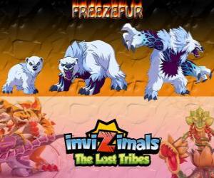 yapboz Freezefur, son gelişmeler. Invizimals The Lost Tribes. Büyük bir hayvan, şiddet ve şiddetli